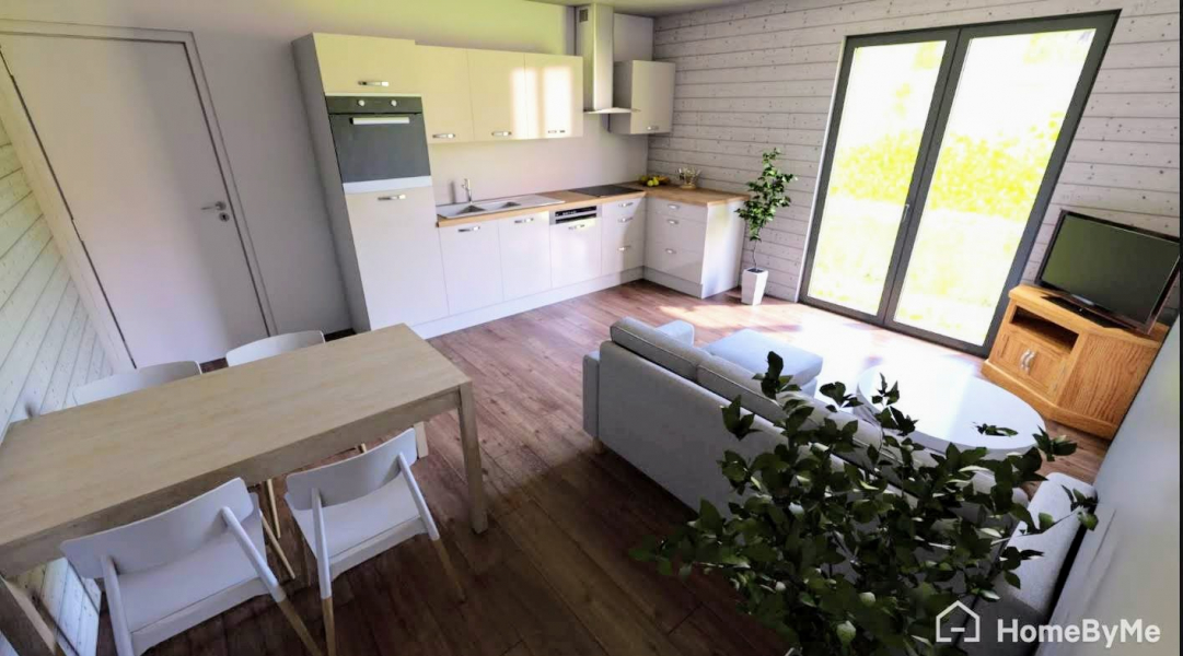Moderní byt 3+KK v Buchlovicích, se zahrádkou 110 m2.