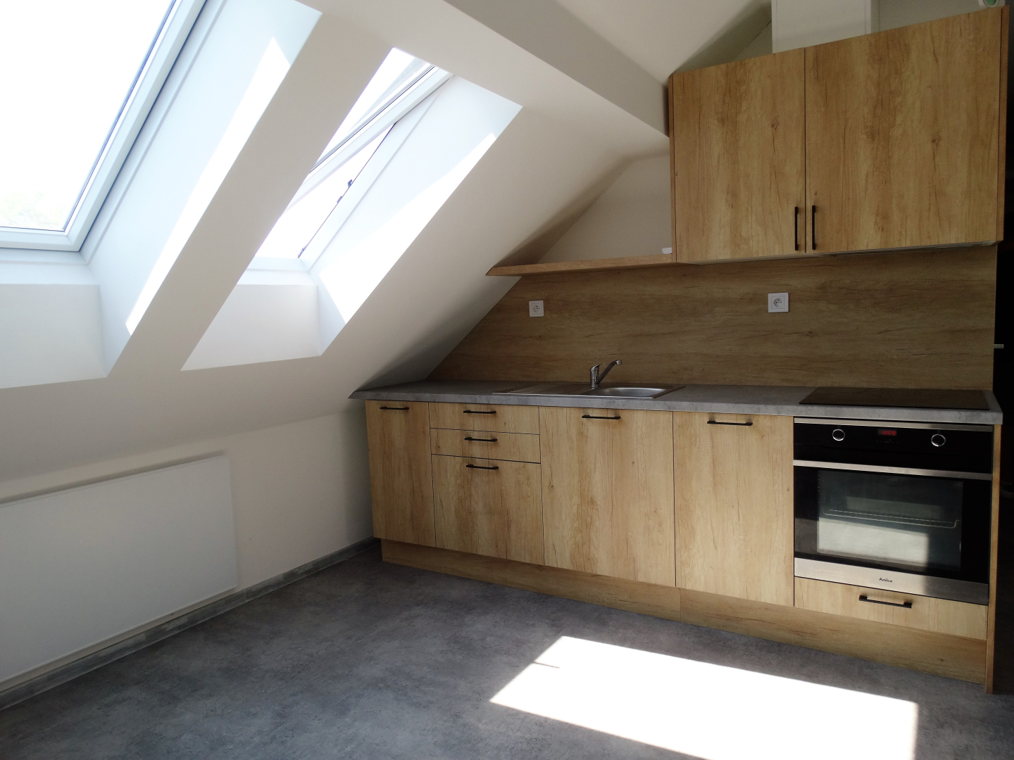 Pronájem, byt 2+KK s terasou, 52 m2, Bzenec