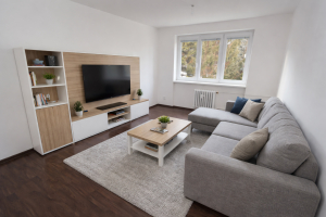 Světlý byt 3+1, 61,5 m2 + 2,5 m2 balkon, 2.patro, cihla, OV, Praha 6 - Břevnov