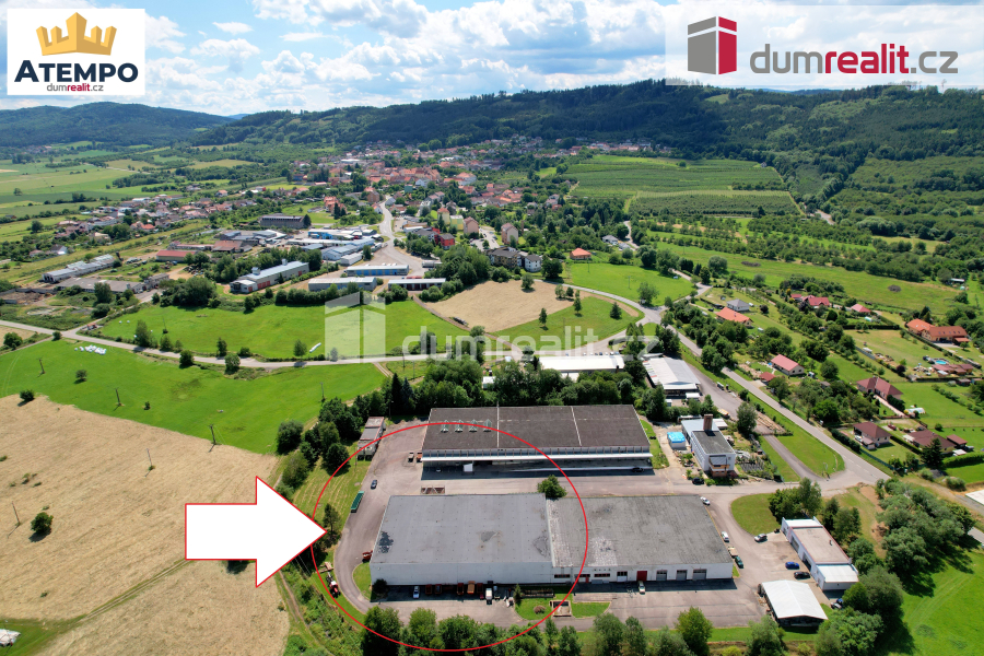 Pronájem komerčního objektu, Sklady, 1582 m<sup>2</sup>